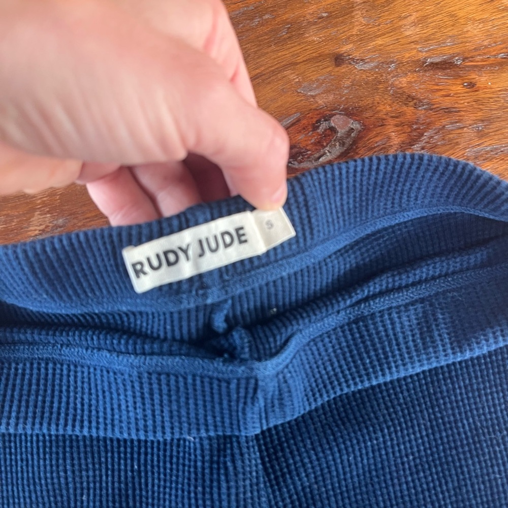 Rudy Jude thermal leggings in indigo